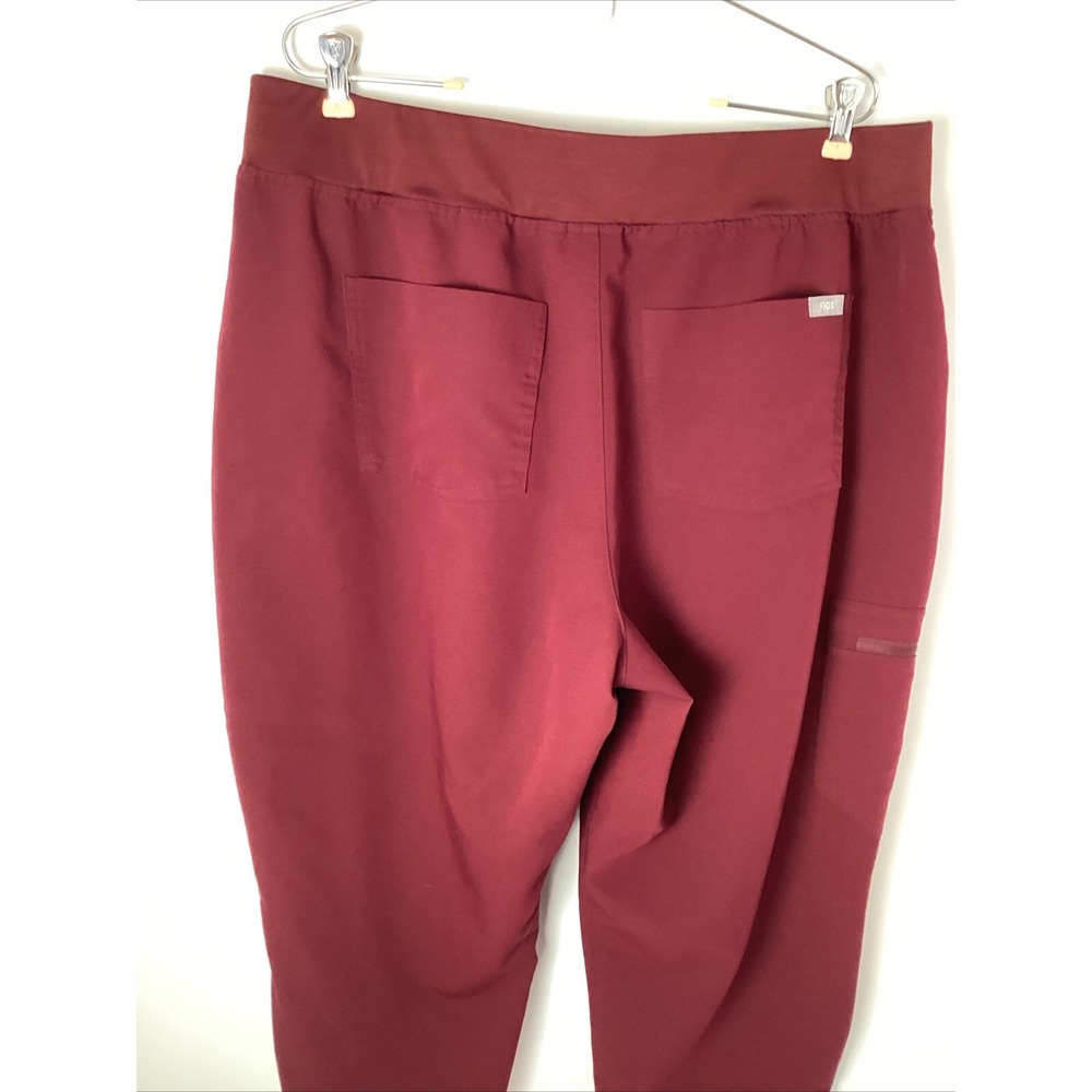 Figs Technical Collection Set Women's Burgundy Size XXL Top Jogger Pants XXL-P - Picture 15 of 16
